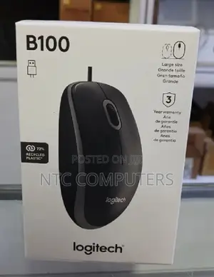 Logitech B100 Wired Mouse