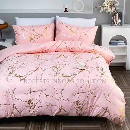 Warm Radiant Vibe Duvet Cover - main view