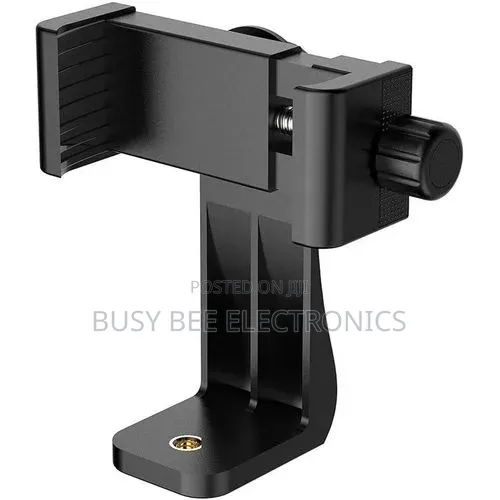 360° Degree Cell Phone Holder With Adjustable Clamp Tripod Mount
