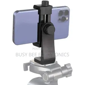 360° Degree Cell Phone Holder With Adjustable Clamp Tripod Mount
