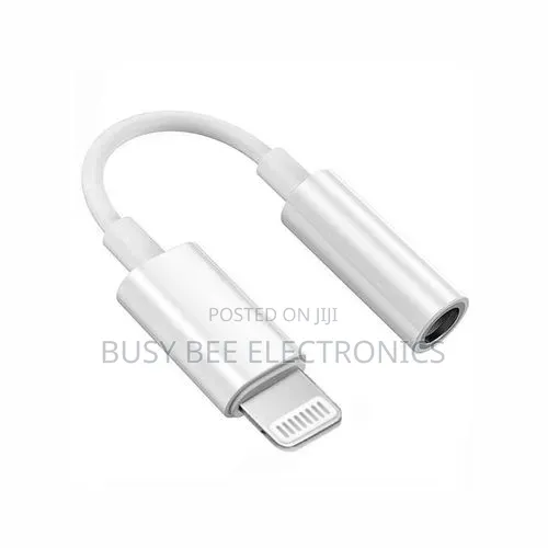 Lightning to 3.5mm Audio Earphones Jack Adapter