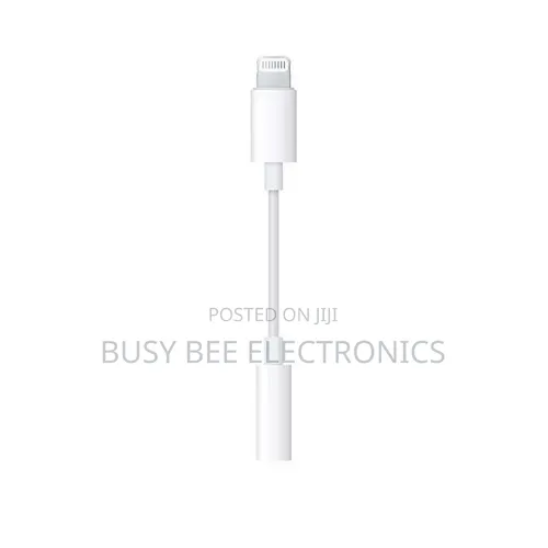 Lightning to 3.5mm Audio Earphones Jack Adapter