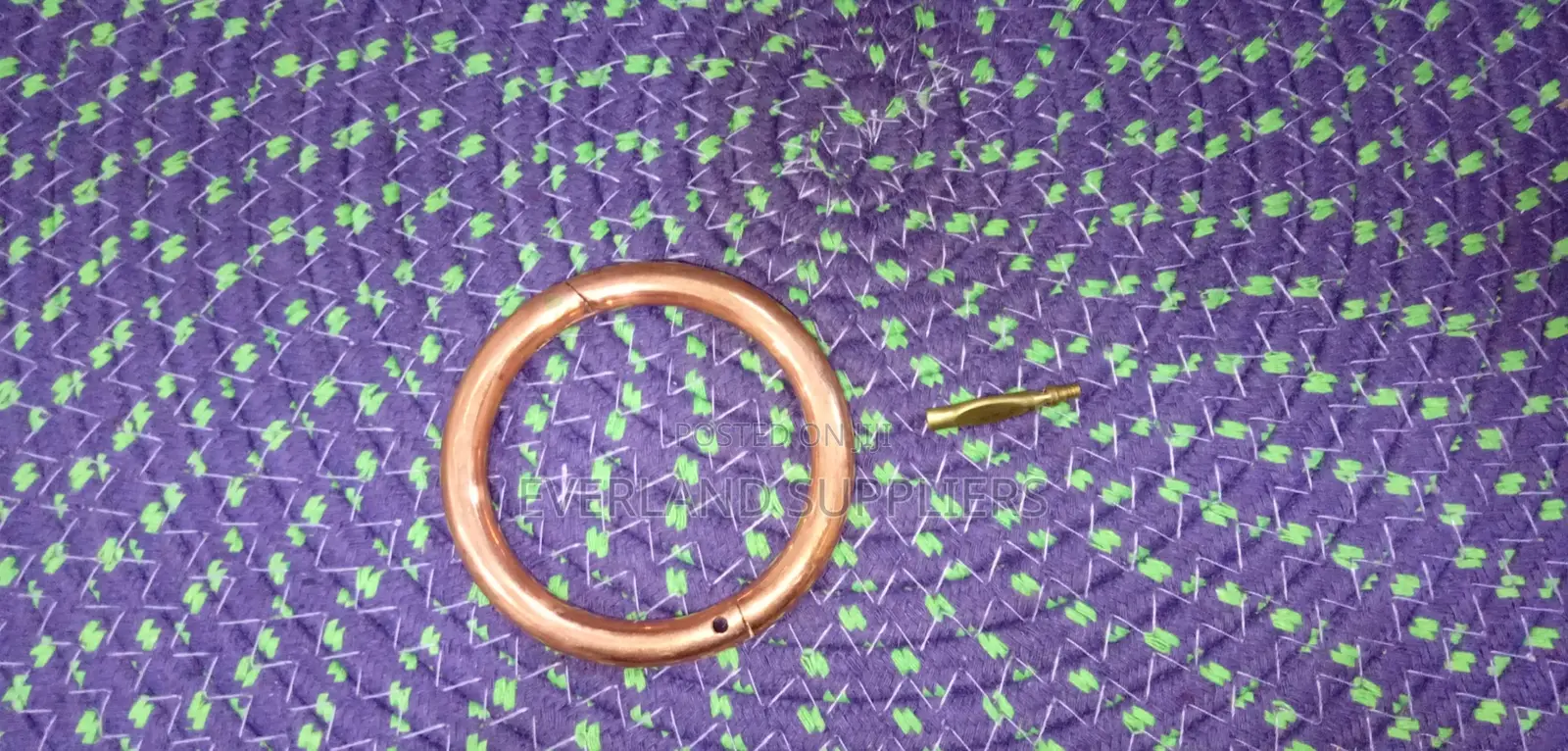 Copper Bull Nose Ring - 65 Mm