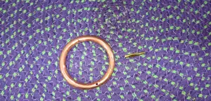 Copper Bull Nose Ring - 65 Mm