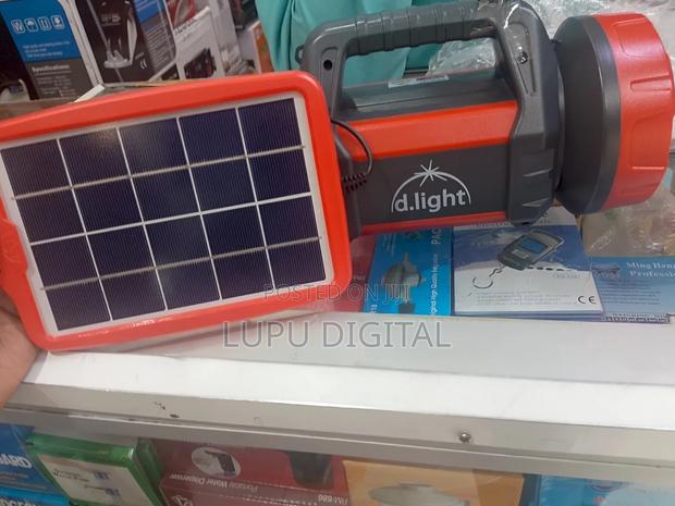 Dlight With Solar Panel