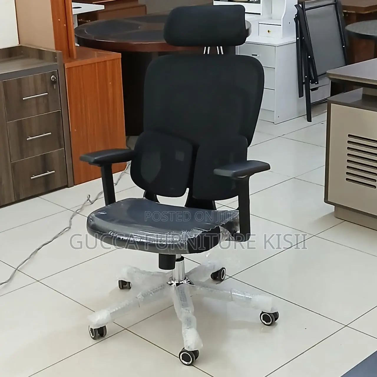 Office Chair; Lumbar Support Orthopedic Chair