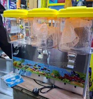 Commercial Juice Dispenser 3 Tanks × 18 Litres Capacity