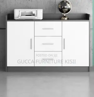 Office Cabinet; Modern Wooden Credenza Cabinet