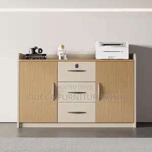 Office Cabinet; Modern Wooden Credenza Cabinet