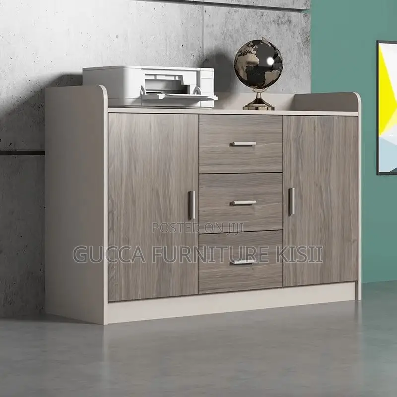 Office Cabinet; Modern Wooden Credenza Cabinet