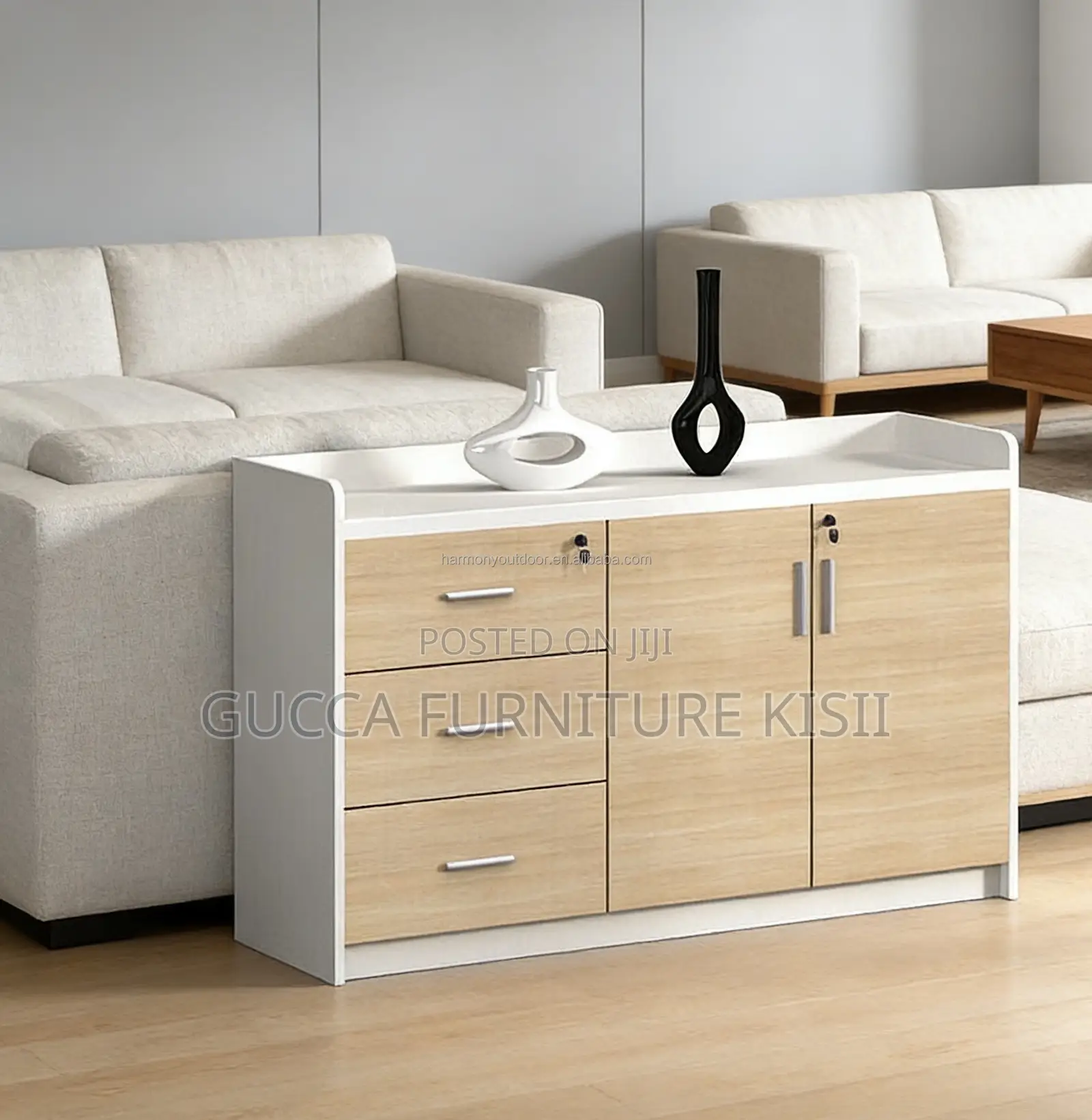 Office Cabinet; Modern Wooden Credenza Cabinet