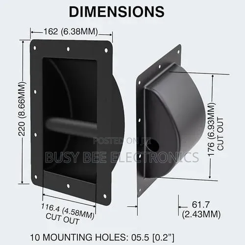 Steel Bar Speaker Cabinet Handle