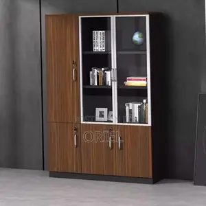 Office Cabinet : Office 3-Door Wooden Filing Document Cabinet