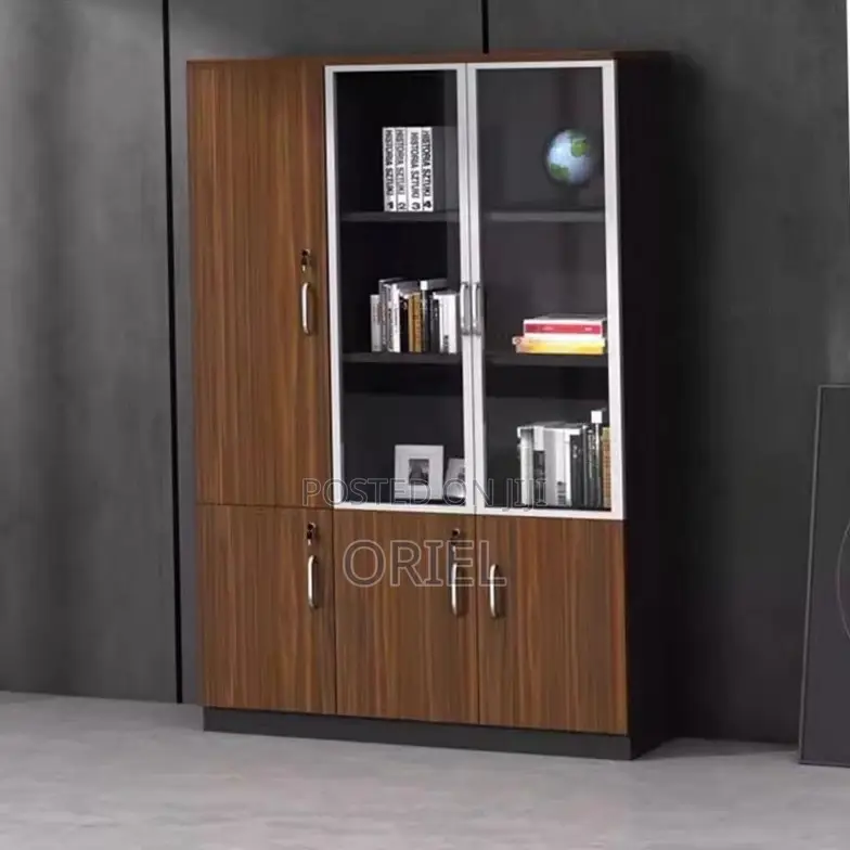 Office Cabinet : Office 3-Door Wooden Filing Document Cabinet