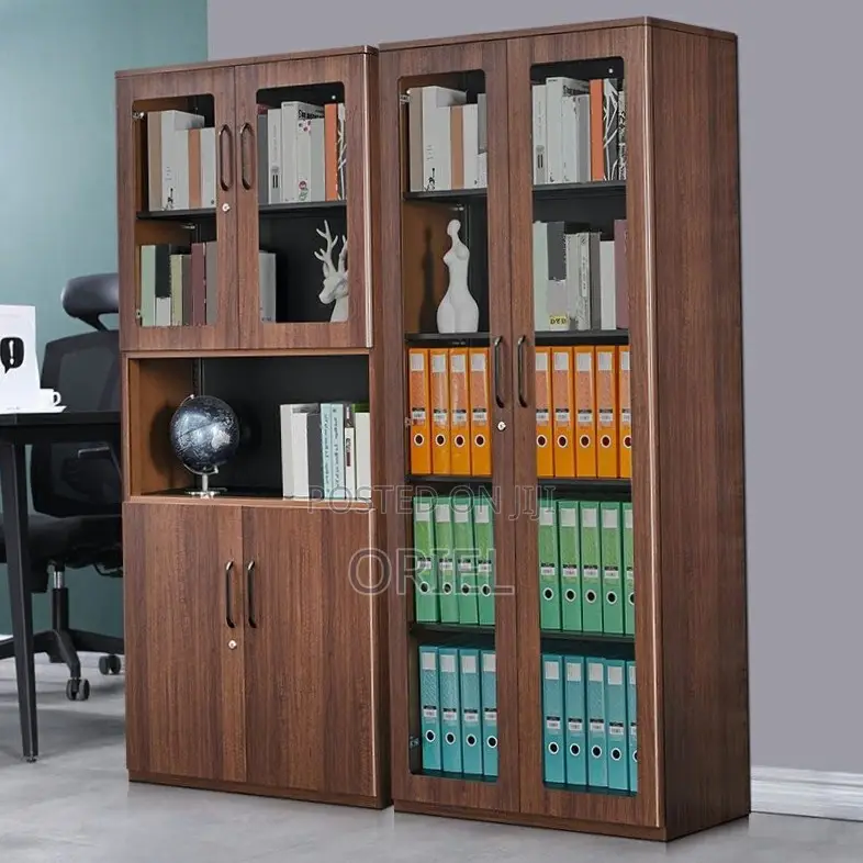 Office Cabinet : Office 3-Door Wooden Filing Document Cabinet