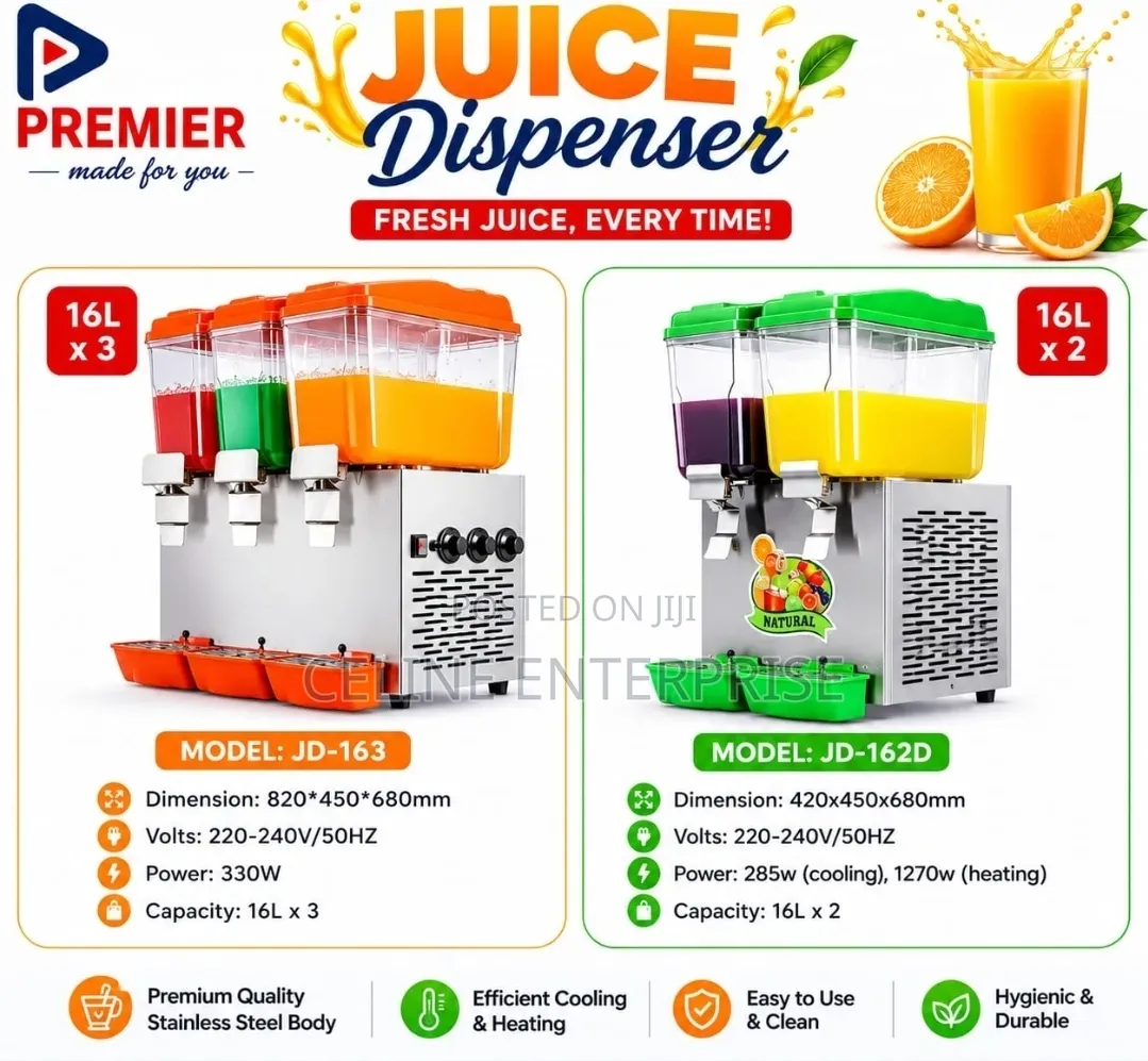 Premier Juice Dispenser 16L*3