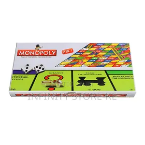 Monopoly 2-in-1 Snakes Ladders