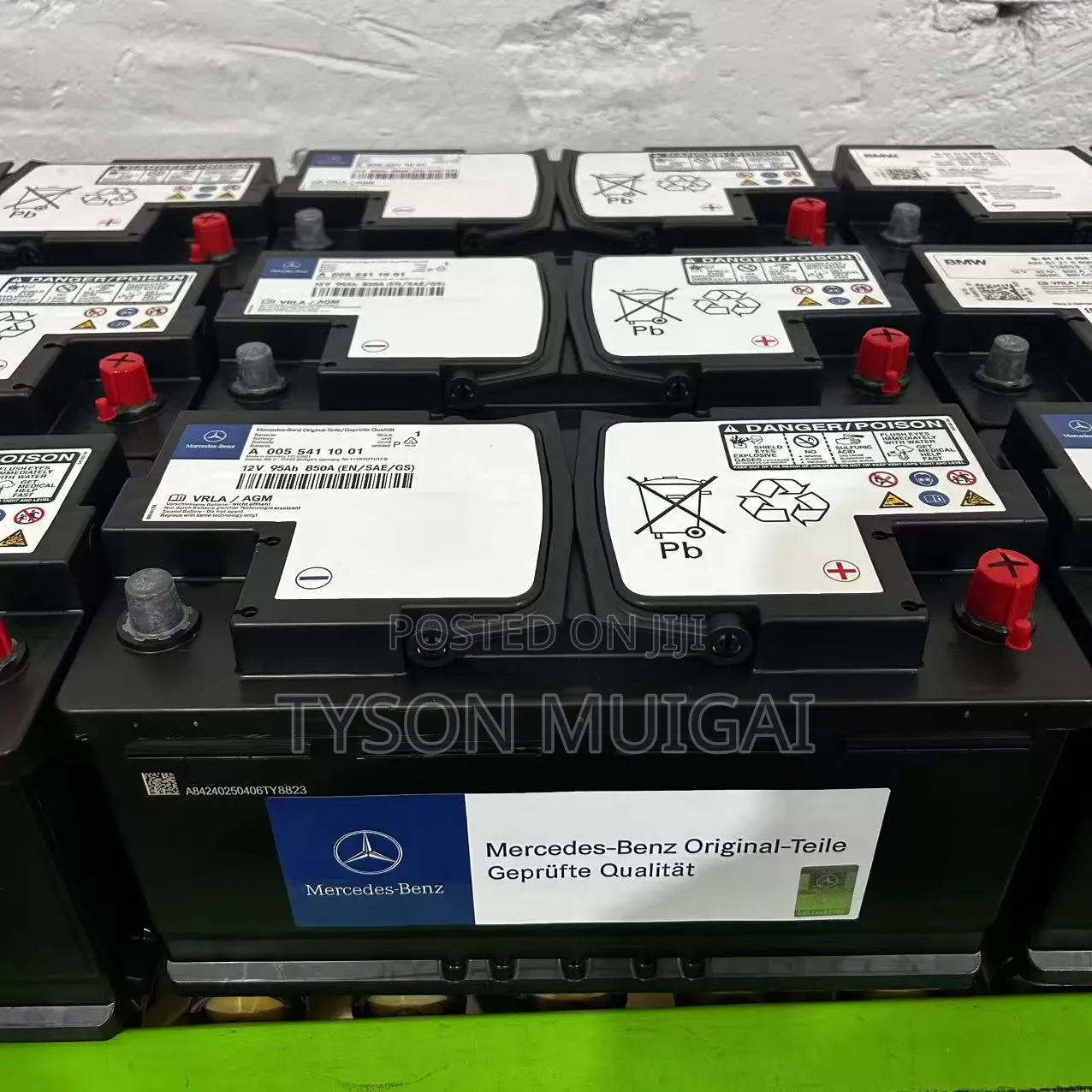 Agm Batteries Original Mercedes Benz Varta Black