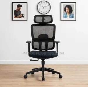 Office Chairs; Spine Up Orthopedic Office Seat With High Back