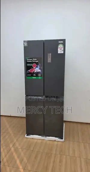 Syinix 421L Glass Door Refrigerator