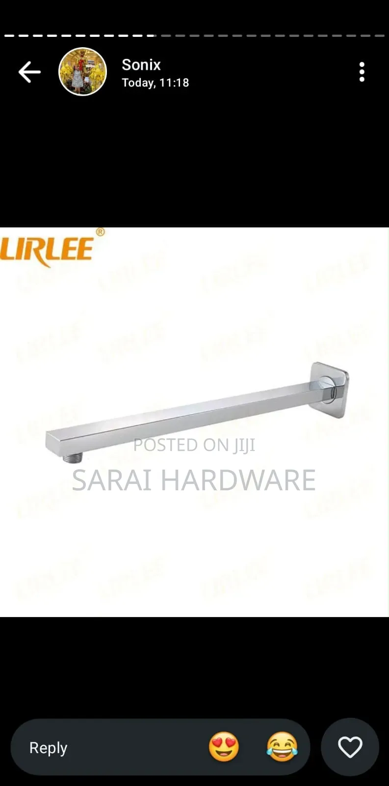 Shower Arm