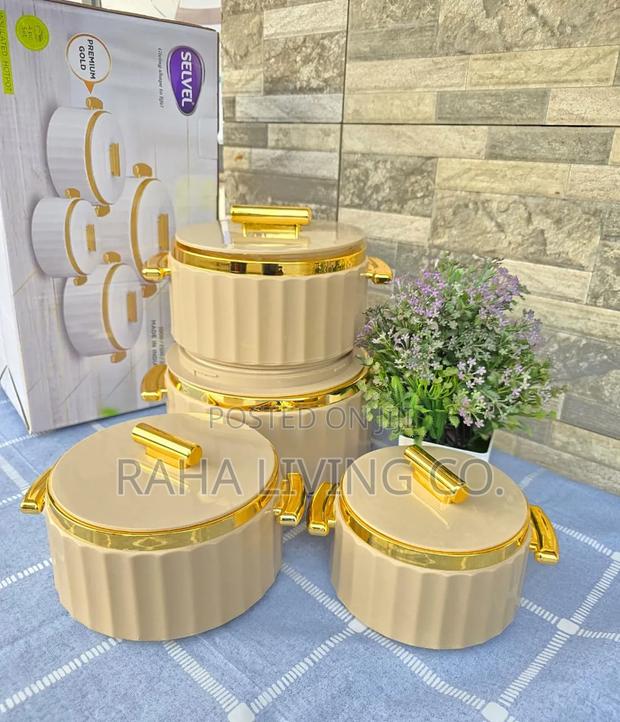 4-Piece Camry Insulated Hotpot Set | Food Warmers
