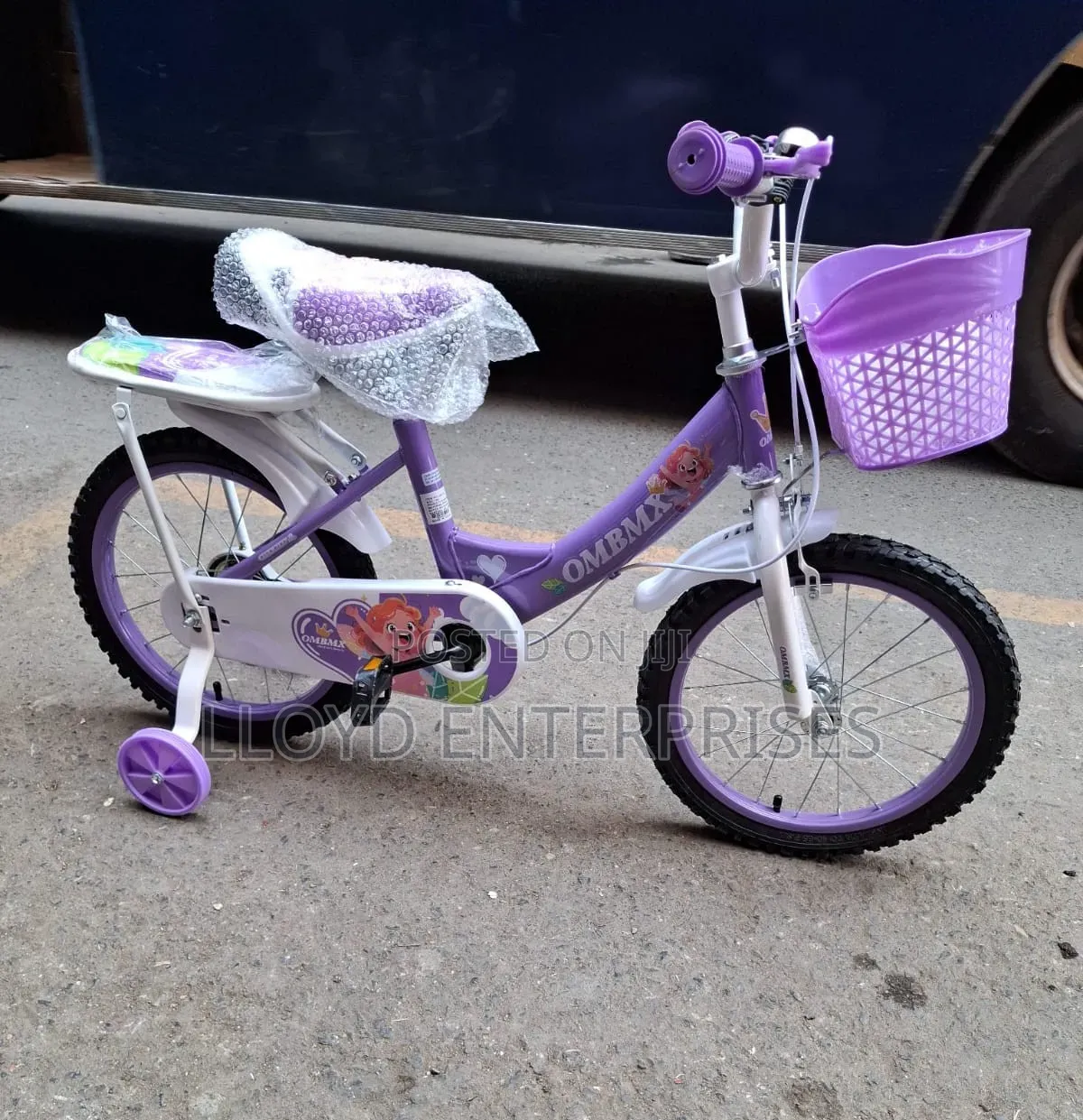 OM BMX SIZE 16 Available in Pink and Purpl