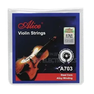 ALICE Violin String Set (No 1,2,3,4) for All Sizes of Violins (