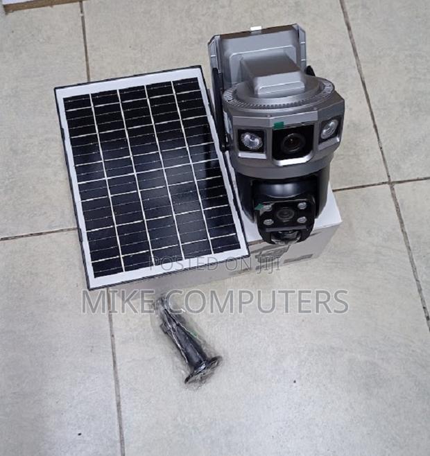 Weatherproof CCT Camera Dual View Solar CCTV 4g