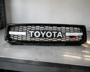Front Grille GR for Land Cruiser Prado FJ120 (With LED Light)