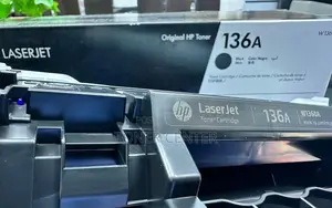 HP 136A Durable Black LaserJet Toner Cartridge (W1360A)