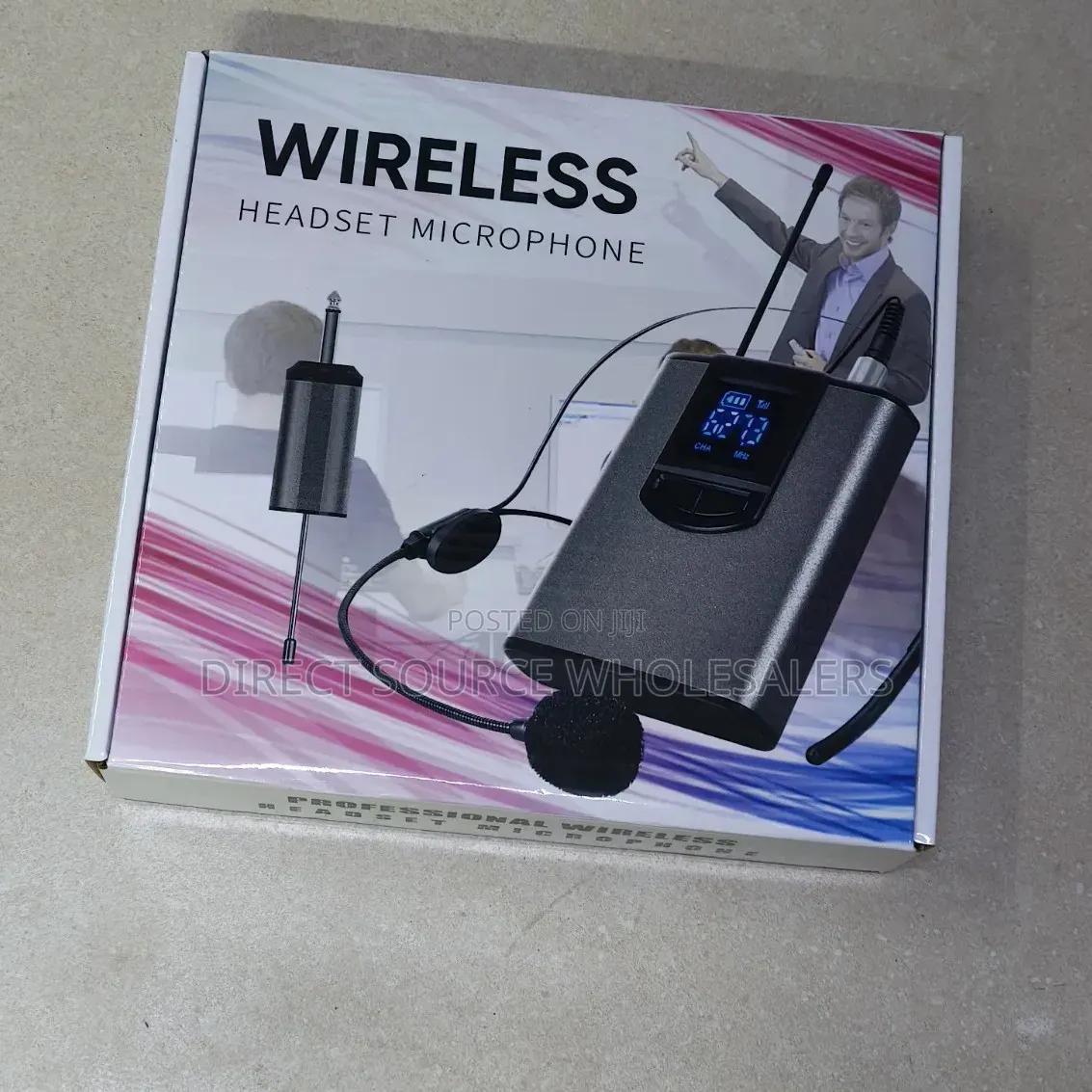 Wireless Headset Microphone for Teachers Presenters