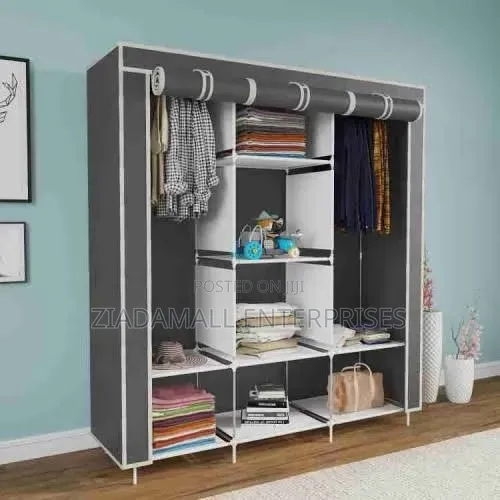 All Colours Three Column Metallic Wardrobe