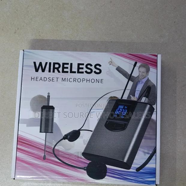 Clear Sound Wireless Headset Microphone
Wireless Headset Mic.
