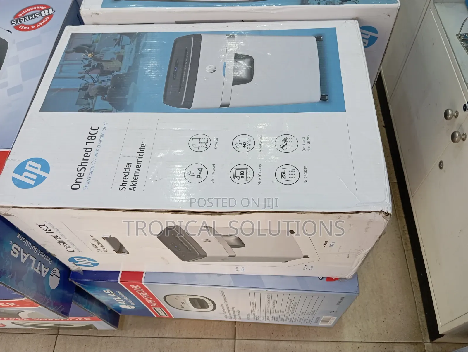 Shredder HP OneShred 18CC for 18 Sheets at a Time