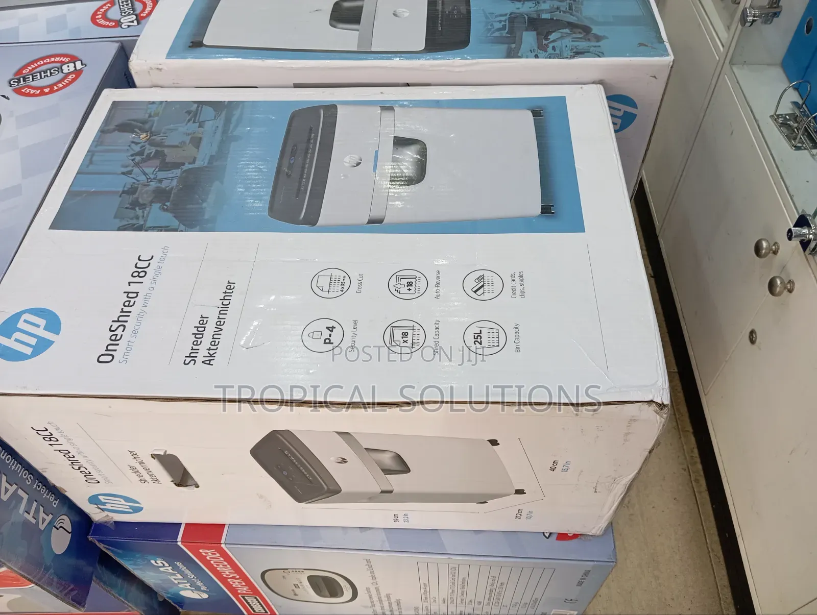 Shredder HP OneShred 18CC for 18 Sheets at a Time
