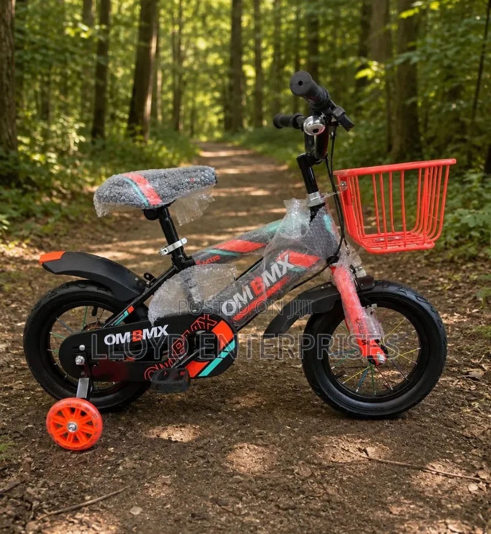 Om BMX Size 12 Suitable for Kids 2 to 4yrs Red,blue, Orange
