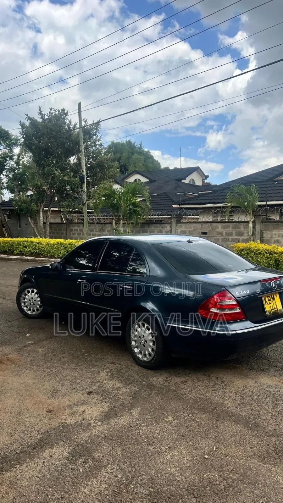 Mercedes-Benz E240 2004 Green