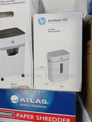 HP One Shred 12cc Available 12 Sheet Shredder