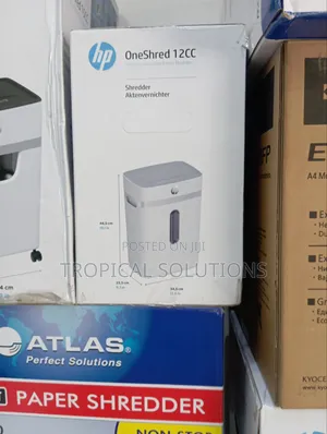 HP One Shred 12cc Available 12 Sheet Shredder