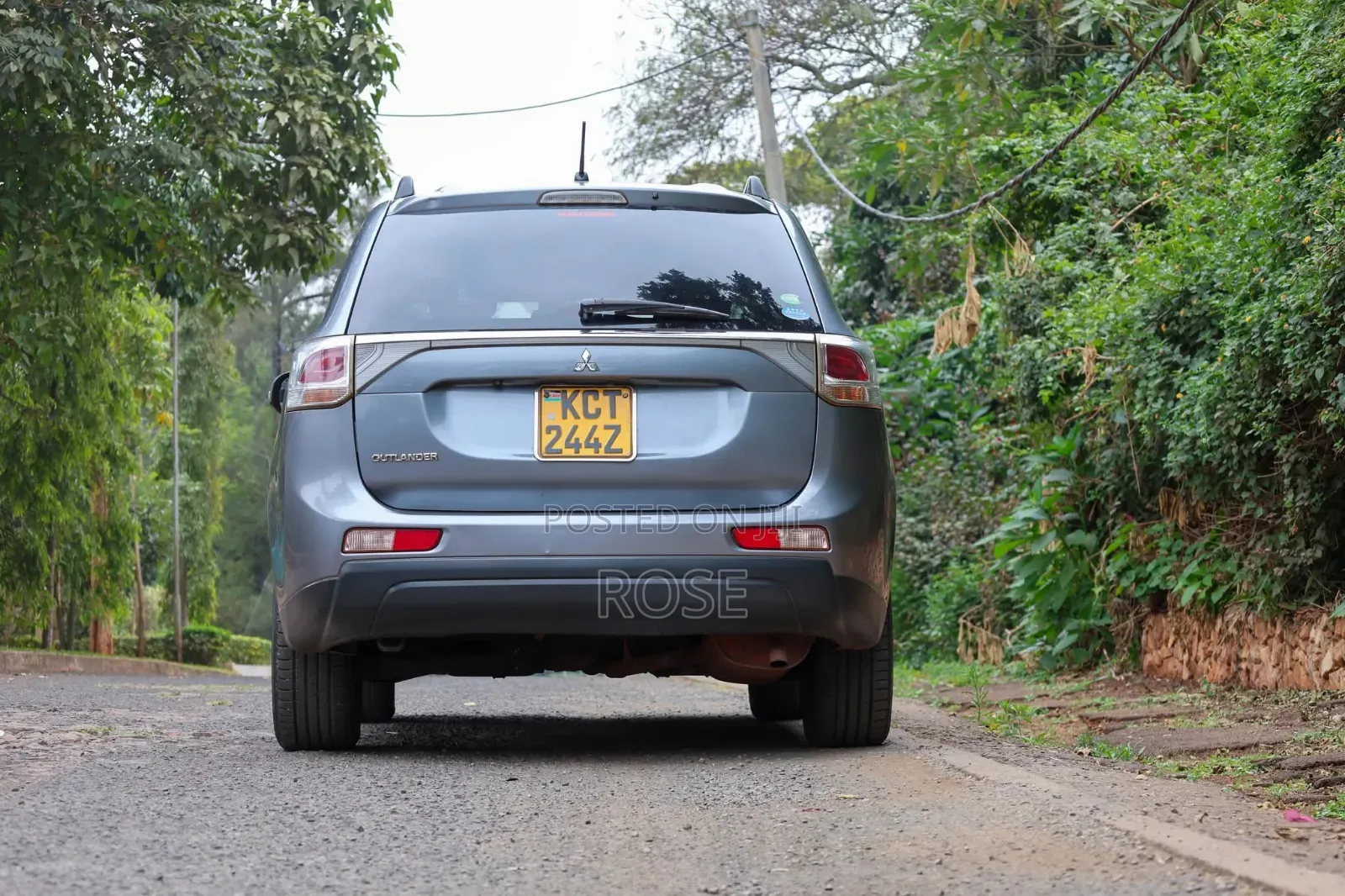 Mitsubishi Outlander 2012 Gray