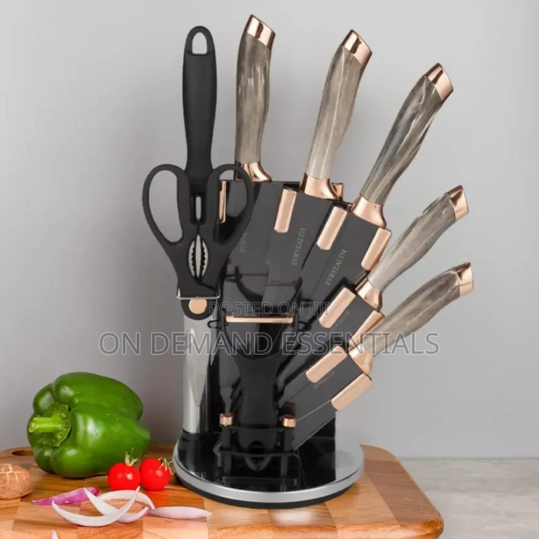 7pcs Stainless Steel Spatula Soup Spoon Kitchenware Set