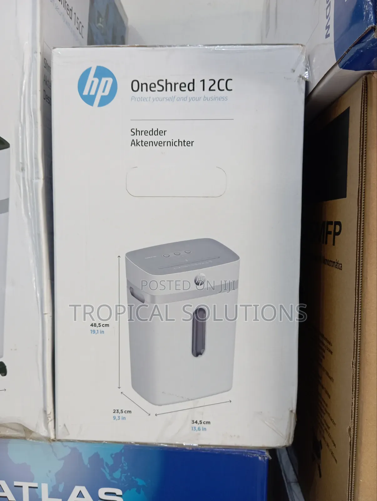 HP OneShred 12CC Cross-Cut Shredder