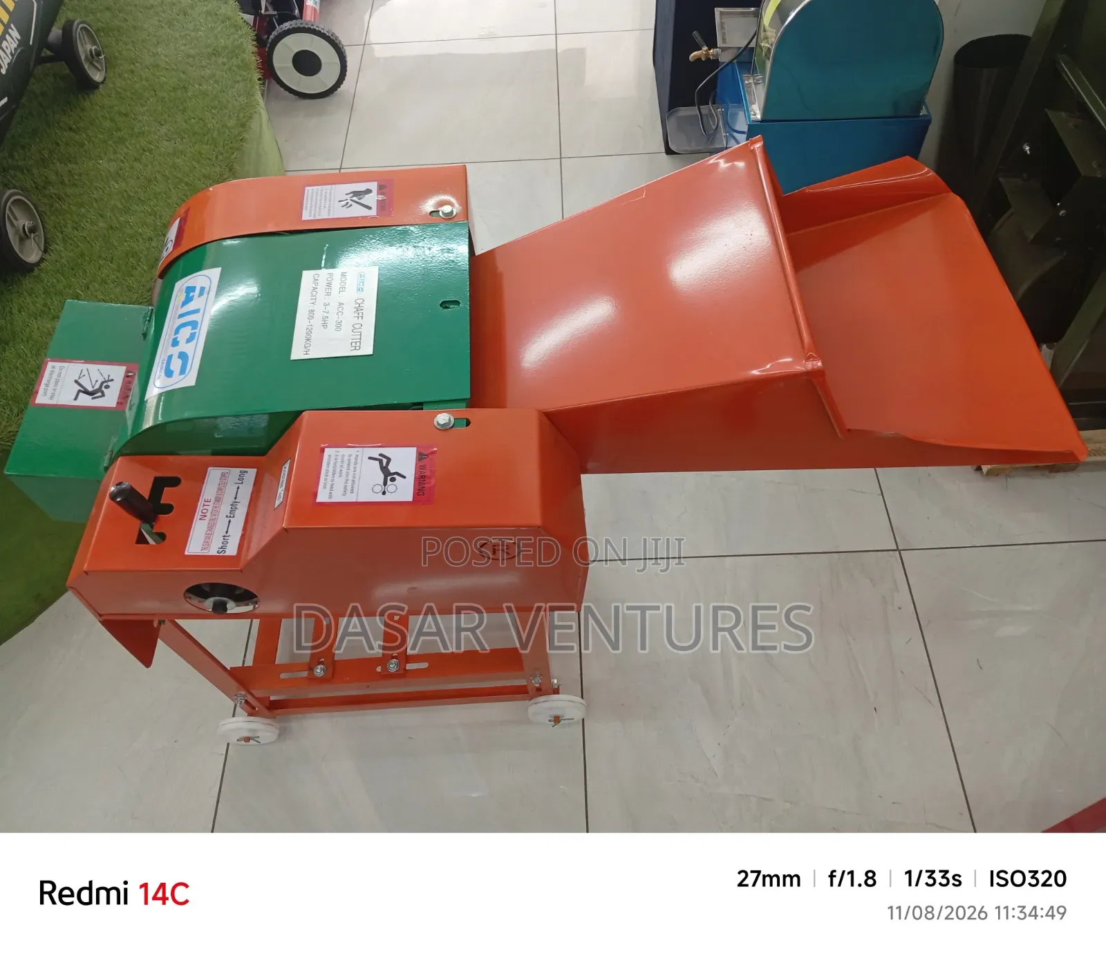 High Speed Chaff Cutter -Aico Japan