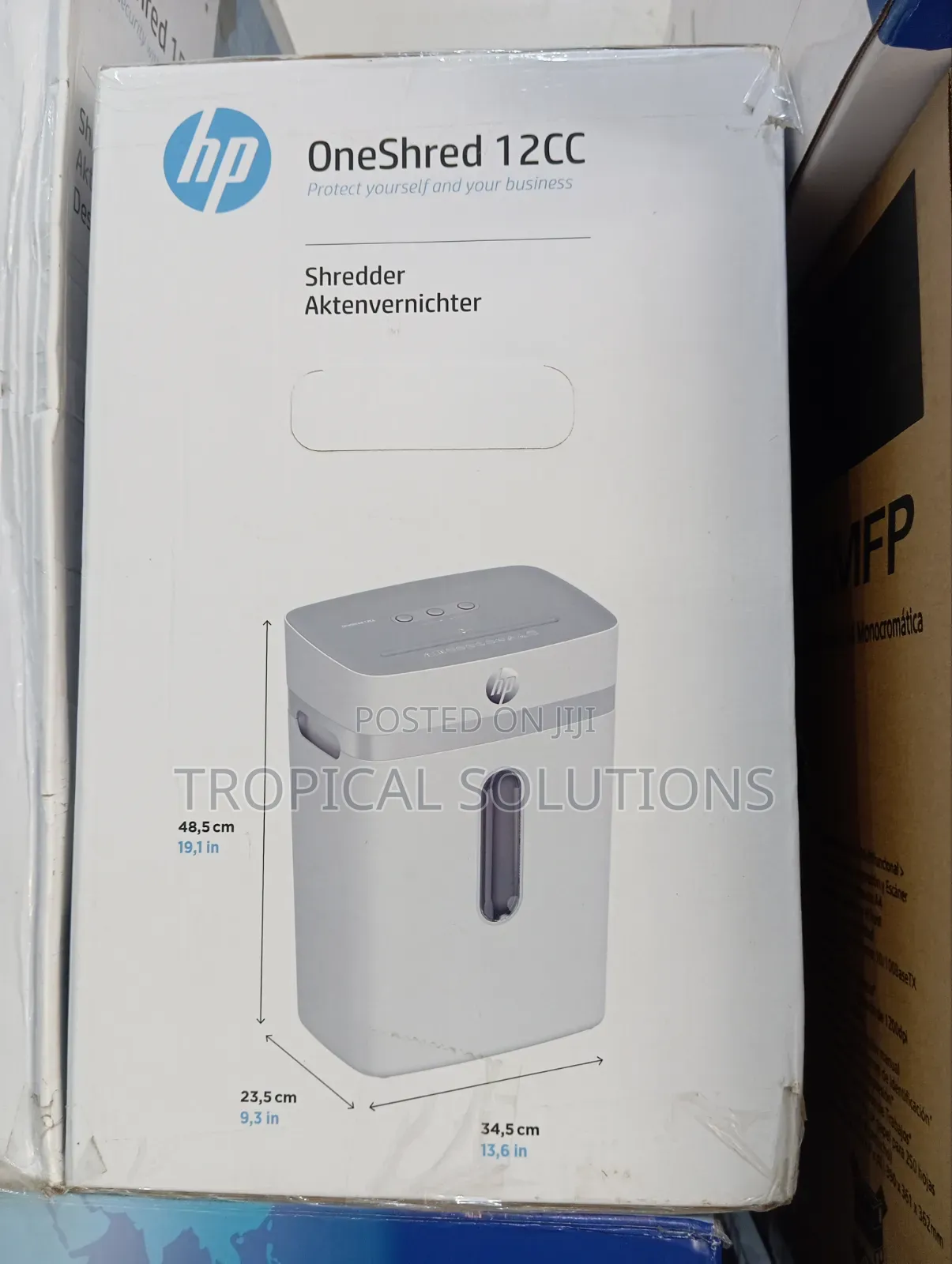 HP OneShred 12CC Cross-Cut Shredder