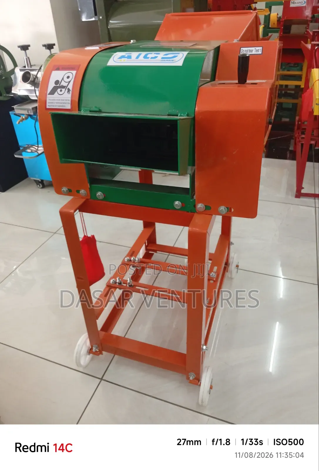 High Speed Chaff Cutter -Aico Japan