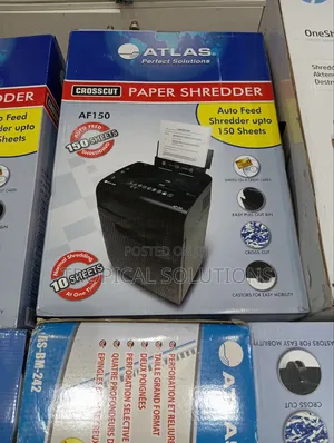 Atlas AF150 CrossCut Paper Shredder | AS-S2-AF150