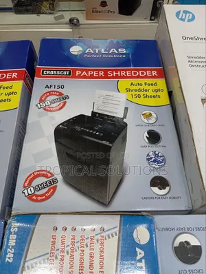 Atlas AF150 CrossCut Paper Shredder | AS-S2-AF150