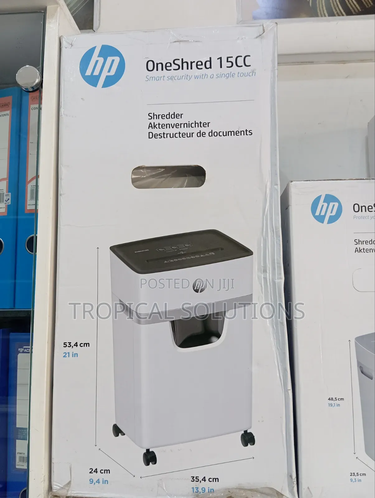 HP One Shred 15cc Available