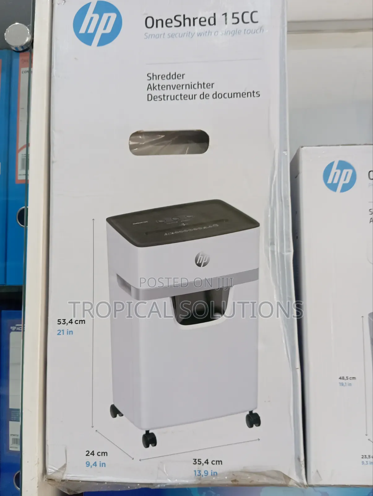 HP One Shred 15cc Available